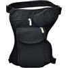 wanhaoaony Marsupio Gamba Moto Marsupio da uomo in tela gamba Borsa Cintura for bicicletta e moto for lavoro(Noir)