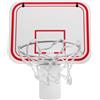 GATHINESS Mini Canestro da Basket e Promuovere Ordine negli Spazi di Lavoro per Ufficio in Plastico Bianco per Massimizzare lo Spazio sulla Scrivania