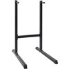 Molumvel Dip Station, 103,5 x 66,5 x 121,5 cm, barra per trazioni in casa, in acciaio verniciato a polvere, colore nero