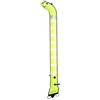 Pegciuho Boa di Segnalazione Subacquea Boa Segnasub Boa di Superficie Boa Gonfiabile in Nylon Tpu per Indicazione in Acqua Aperta Adatta per Immersioni, Yellow, 1.5M