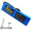 SSCYHT Batteria al Litio da 36 V 10 Ah 10S3P per Monopattino Elettrico con BMS