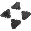 JECOMPRIS 4 Pezzi Accessori per Kayak Anelli d Triangolari in Acciaio Inox, Patch in PVC Resistente alle Intemperie, per Trasporto e Uscite in Barca Gonfiabile