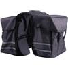 OSOLADY Borsa Nero per Bici Doppia Posteriore in Poliestere 25l