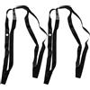 WESIEVYA Nastro Cerchioni Bici Pvc Nero 26 Pollici 2 Pezzi per Bici