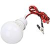 Domary Lanterna per Tenda da Campeggio a LED 12V 5W 400LM Lampadina di