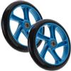 SHINEOFI 2 Pezzi Ruota per Scooter in Pu ad Alta Elasticità, Ricambio Skate