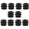 blloocod Cuscinetto Ammortizzatore Tavolo Calcio 16Mm 10 Pezzi