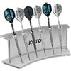 KOTO darts KOTO - Wave Darts Display, Porta Freccette per 6 Freccette, Bianco, 22x8cm