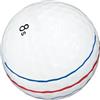 RUINBNC Palline da golf a 3 linee con tecnologia di marcatura a tripla linea per una migliore mira e una maggiore durata