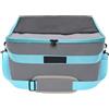 Bbajszx Organizer da trasporto isolato per uso picnic in kayak, surf, borsa con ampio accesso tramite cerniera, tracolla, divisore rimovibile, zaino grigio Borsa alternativa per paddle board Borsa termica