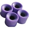 Wswqop 4 Pezzi Ruote Skateboard Ruote Pattino Longboard Rotelle Poliuretano 78A Montaggio Semplice per Rimpiazzo Rapido E Guida Scorrevole Adatte a Pista Parco Tempo Libero, Viola