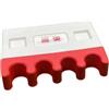Qectial Porta Stecche Biliardo Porta Cues Supporto Riposo con Alloggio Gesso in Silicone AntiGraffio Autoadesivo Installazione Facile E Salvaspazio Adatto