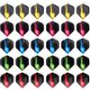 SHINEOFI 30 Pezzi Standard Dart Flights in Pet, Sostituzione Tail Wing