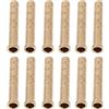 LAPYAPPE 12 Pezzi Inserti Freccia in Ottone 100 Grain per Asta 6, 2 Mm