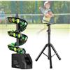 Generic Macchina per palline da tennis con telecomando: capacità 33-28, 11-30 BPM, treppiede e lanciatore ricaricabile