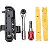 Generic Kit di riparazione bici portatile chiave a cricchetto leve per pneumatici con punte