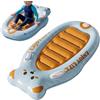 Generisch Tavola da surf gonfiabile per bambini, tavola da nuoto con manici