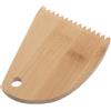 RUNROTOO Raschietto per Sciolina in Legno per Tavola da Surf Multifunzionale Portatile con Pettine Khaki per Manutenzione e Pulizia Durante Surfing