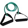 Generic Fascia per esercizi di resistenza da 11,3 kg con manici imbottiti in schiuma, corda elastica portatile per allenamento completo del corpo, verde