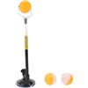 HOMOCONO Allenatore Nero Rimbalzo Base a con per Ventosa Pong Ping | Pvc e Lega di Alluminio, Portatile per Casa e Ufficio, Pratica in Solitaria per Adulti