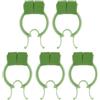 Garneck Clip Nasale 5 Pezzi Verde in Pom Eva per Atleti e Anziani | Fissaggio del Naso, Supporto alla Qualità del Respiro, Accessorio per Allenamento e Uso D'emergenza