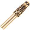 Veemoon Brass Whistle Portachiavi in Ottone, Forma Animale, Oro