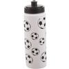 ibasenice Borraccia Sportiva Riutilizzabile da 600ml Stampa Calcio in Pe per Allenamenti e Attività All'aperto
