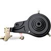 KUAWDON Pinze per Bici da Bambino C Freni a cerchione Freno a trazione Laterale per Bicicletta Freno a V Freno a Tamburo Anteriore a Maniglia per Bicicletta(80 Drum Brake Black)