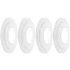 BESTOYARD 4 Pezzi Proteggi Raggi Bicicletta Flywheel Protector 4 Artigli | Plastica, Montaggio Rapido, Fissaggio Stabile, Accessori per Bici Elettrica