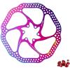 PMAGSYQ Rotore del Freno a Disco MTB G3 HS1 160mm 180mm 203mm Disco rotore colorato per Parti del Freno della Bici da Strada di Montagna(HS1-180mm)