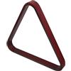 Toyvian Portapalle da Biliardo in Legno Massello Design Triangolare di Precisione, Portatile, per Ambienti Professionali e Locali di Intrattenimento