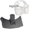 CZMYCBG Visiera Parasole per Casco Tattico, a Sgancio Rapido, Pieghevole