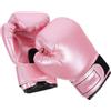 VOSAREA Guantoni da Boxe per Bambini Rosa in Pelle PU Fodera in Spugna | 1 Paio, Vestibilità Regolabile e Traspirante, per Allenamento su Sacco e Palestra, Riduce gli Urti
