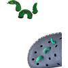 tikono Ciondoli a forma di scarpa a serpente, 3 pezzi, ciondoli a forma di scarpa a serpente per zoccoli, graziosi ciondoli decorativi per ragazze e ragazzi, decorazione per feste, regali di