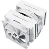 THERMALRLGHT Dissipatore CPU TR-Thermalright Peerless Assassin 140 White, Doppia Torre con 6 Heat Pipe, Doppia Ventola PWM da 1500 RPM, Copertura Superiore Nera, per AM5/AM4 e Intel LGA1851/1700/115X/1200/2011