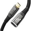 CAKOBLE prolunga usb c 40gbps 1M, prolunga thunderbolt 4 [40Gbps & 240W] prolunga type c thunderbolt, 8K@60Hz Cavo USB4 Per iPhone 16 Pro/Max, MacBook, Laptop, Monitor