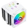 THERMALRLGHT TR-Thermalright Peerless Assassin 120 Digital ARGB Bianco Raffreddatore CPU, Doppia Torre con 6 Heatpipes, Ventole Dual PWM da 1850RPM, Pannello di visualizzazione digitale sul coperchio superiore