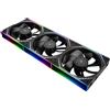 Thermalright TL-M12QR X3 - Ventola silenziosa, 120 mm, funzione PWM, effetto luce Infinity Mirror ARGB, design inverso, modulo Power Chip semplifica il cablaggio, confezione da 3