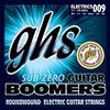 GHS Strings Corde per chitarra elettrica GHS Sub Zero Boomers Custom Light 09-46