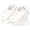 Tenda PH6 Tenda Powerline PH6 AV1000 Gigabit Passthrough Adapter (2x)