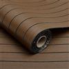 Jinfanshurich Pannelli acustici autoadesivi da parete, 300 x 40 cm, effetto legno, decorazione da parete, parete 3D, pannelli fonoassorbenti in legno (GS008)