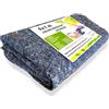 Quercos Coperta assorbente in feltro Quercos 4 x 1 m - Tappeto protettivo per pittura, ristrutturazione e traslochi - antiscivolo e impermeabile 180 g/m² - feltro riutilizzabile e resistente