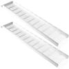 ZESLIV 2 griglie di ventilazione, griglia di ventilazione bianca, in alluminio, per armadio da cucina, scarpiera e armadio, 100 mm x 500 mm