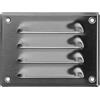 LIRAST 140x105mm Griglie D'Aerazione/Ventilazione in Acciaio Inossidabile - Griglia D'aria con Rete Anti Insetti