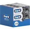 Oral-B Dentifrice 3D White Advanced Luxe Charbon, 75ml x 12 | Protégé contre les Taches en Surface, Arome Menthe Poivrée