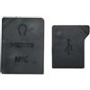 Generico Copertura USB skin decorativa GPS, compatibile con Nikon