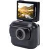 Plyisty Fotocamera Action Flip Screen, 4K 48MP Magnetica Staccabile con Touch Screen da 2 Pollici per Ciclismo, Sci, Vlogging, a Doppia Batteria (Black)