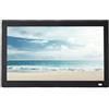 Plyisty Cornice Digitale WiFi da 14 Pollici Display HD 1366x768 Angolo di Visione di 178° Memoria da 32 GB Rotazione Automatica Presentazione con Telecomando per App Vphoto (Spina Europea)