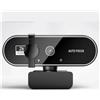 CSDASW Webcam portatile Full HD 2K 4K PC con messa a fuoco automatica Live Streaming flessibile microfono Trasmissione in diretta luce Incontri e streaming(2K)