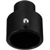 Baluue Adattatore Connettore Nero in Alluminio per Interfaccia Telescopio 1.25 Pollici 0.965 Pollici, Professionale e Pratico per Oculare Astronomico